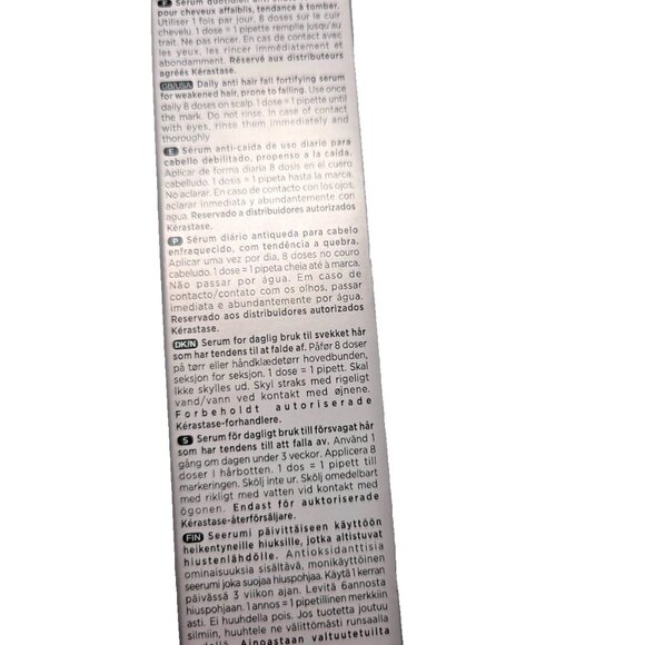 Kerastase Genesis Anti-Hair Fall Fortifying Hair Serum Travel Size 30ml 1fl.oz - Picture 2 of 3